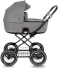 Коляска 3 в 1 Roan Bass Next Classic / колеса d12, Titanium (Стальной)