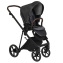 Коляска 3 в 1 Roan Sol Leather, Black Pearl (Черный)