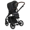 Коляска 3 в 1 Roan Sol Leather, Black Pearl (Черный)