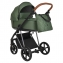 Коляска 3 в 1 Roan Sol Lux, Boho Green шасси Nikiel (Зеленый)