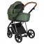 Коляска 3 в 1 Roan Sol Lux, Boho Green шасси Nikiel (Зеленый)