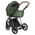 Коляска 3 в 1 Roan Sol Lux, Boho Green шасси Nikiel (Зеленый)