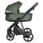 Коляска 3 в 1 Roan Sol Lux, Boho Green шасси Nikiel (Зеленый)