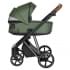 Коляска 3 в 1 Roan Sol Lux, Boho Green шасси Nikiel (Зеленый)