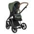 Коляска 3 в 1 Roan Sol Lux, Boho Green шасси Nikiel (Зеленый)