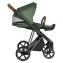 Коляска 3 в 1 Roan Sol Lux, Boho Green шасси Nikiel (Зеленый)