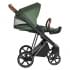 Коляска 3 в 1 Roan Sol Lux, Boho Green шасси Nikiel (Зеленый)