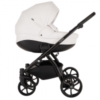 Коляска 3 в 1 Tutis Nanni 7 Leather, White (098)