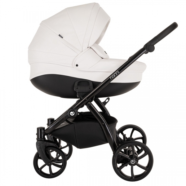 Коляска 3 в 1 Tutis Nanni 7 Leather, White (098)