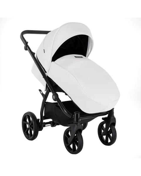 Коляска 3 в 1 Tutis Nanni 7 Leather, White (098)