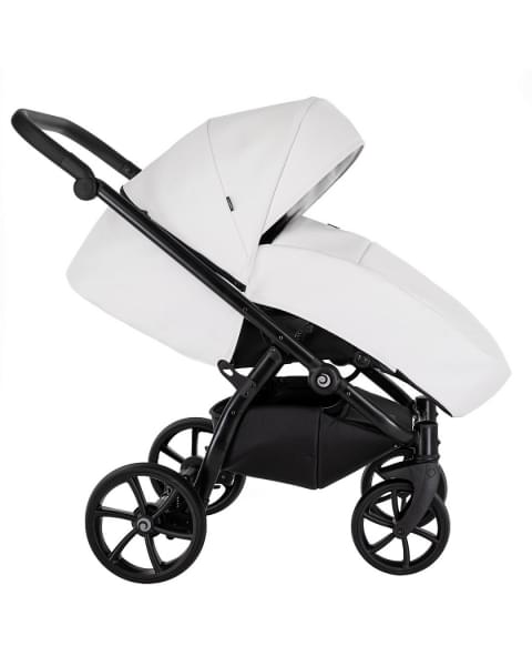 Коляска 3 в 1 Tutis Nanni 7 Leather, White (098)