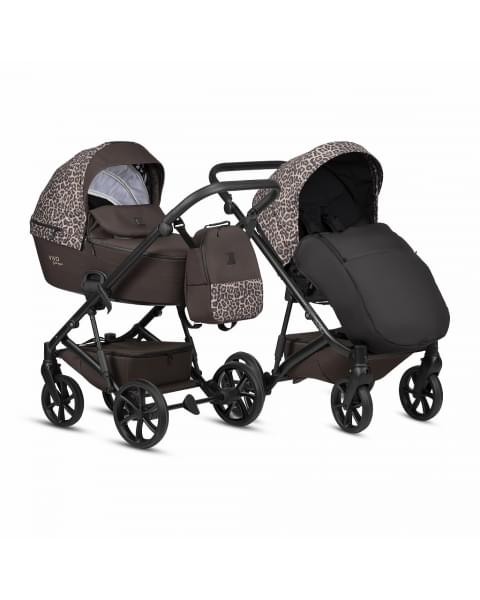 Коляска 3 в 1 Tutis Viva 6+ Wild Elegance, Wild Moca (322)