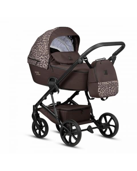 Коляска 3 в 1 Tutis Viva 6+ Wild Elegance, Wild Moca (322)