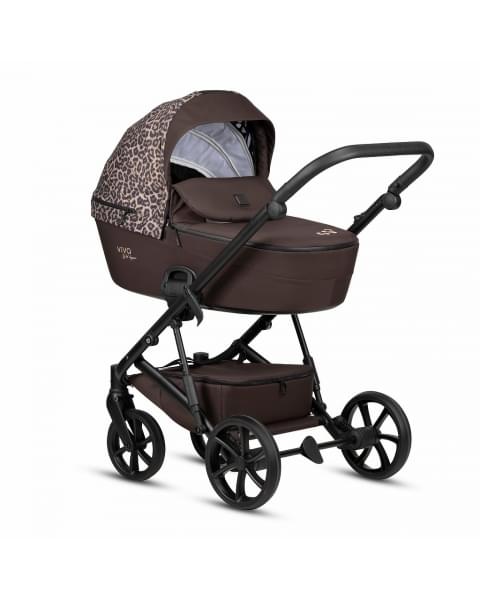 Коляска 3 в 1 Tutis Viva 6+ Wild Elegance, Wild Moca (322)