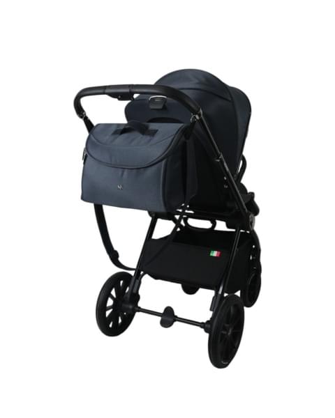 Коляска 3в1 Sweet Baby Verde Blue (Black Glossy)