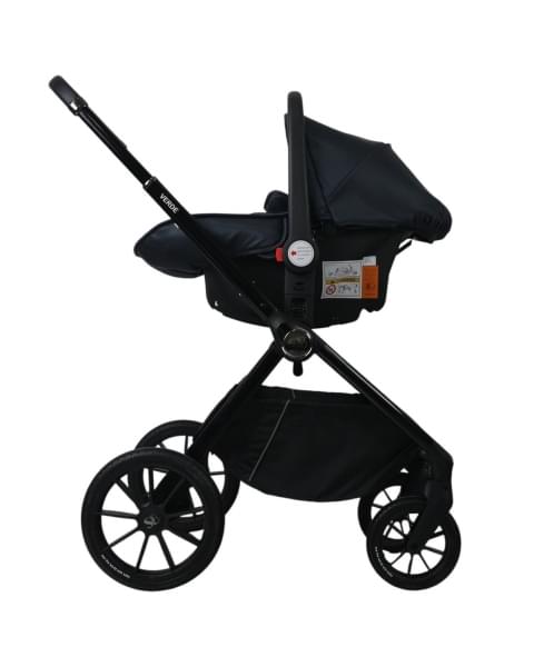 Коляска 3в1 Sweet Baby Verde Blue (Black Glossy)