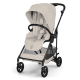 Коляска Cybex Melio Carbon 2026 цвет Dune Grey с дождевиком