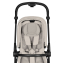 Коляска Cybex Melio Carbon 2026 цвет Dune Grey с дождевиком