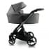 Коляска Ibebe I-Stop Leather 2 в 1 IS 23 Grey/Black