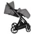 Коляска Ibebe I-Stop Leather 2 в 1 IS 23 Grey/Black