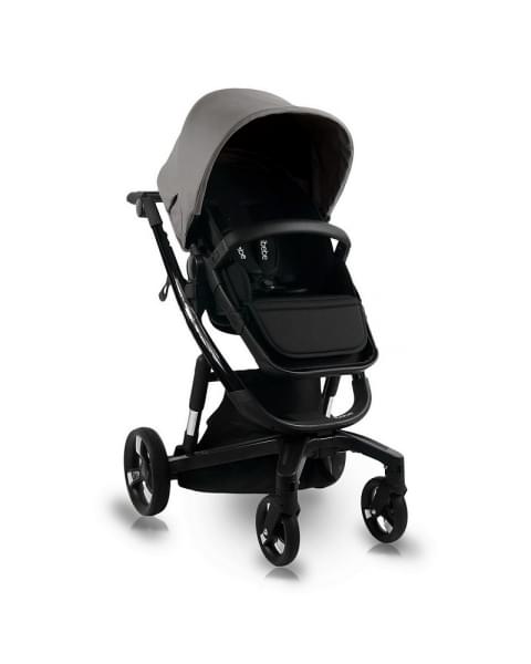 Коляска Ibebe I-Stop Leather 2 в 1 IS 23 Grey/Black