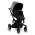 Коляска Ibebe I-Stop Leather 2 в 1 IS 23 Grey/Black