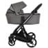 Коляска Ibebe I-Stop Leather 2 в 1 IS 23 Grey/Black