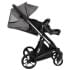 Коляска Ibebe I-Stop Leather 2 в 1 IS 23 Grey/Black