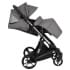 Коляска Ibebe I-Stop Leather 2 в 1 IS 23 Grey/Black