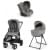 Коляска Inglesina Aptica Darwin i-Size System Quattro 4 в 1 2025 Platinum Grey
