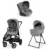 Коляска Inglesina Aptica Darwin i-Size System Quattro 4 в 1 2025 Platinum Grey