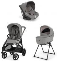 Коляска Inglesina Aptica Darwin i-Size System Quattro 4 в 1 2025 Platinum Grey