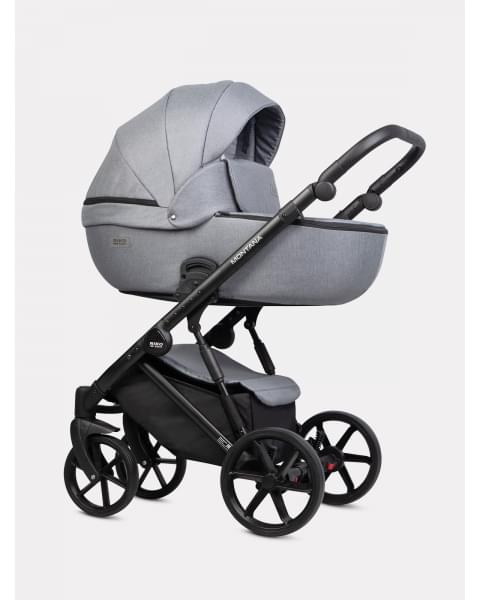 Коляска Riko Basic Montana 2 в 1 цвет 52 Grey (серый)