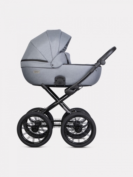 Коляска Riko Basic Montana X Prestige 2 в 1 цвет 52 Grey (серый)