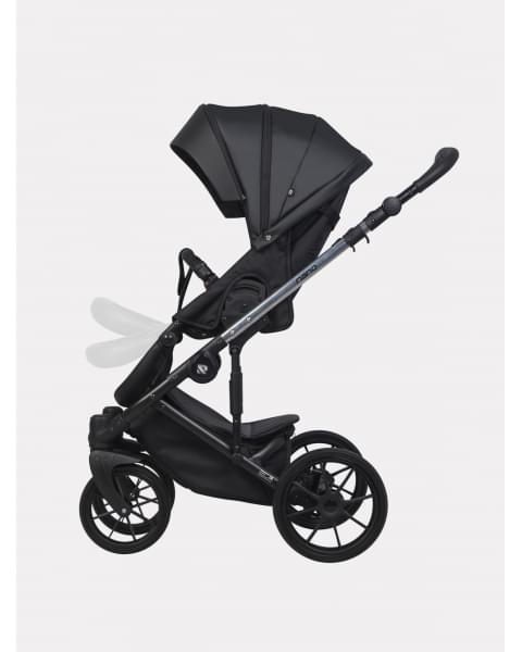 Коляска Riko Nano Thermo 2 в 1 цвет 13 Black (черный)