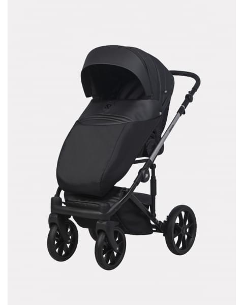 Коляска Riko Nano Thermo 2 в 1 цвет 13 Black (черный)