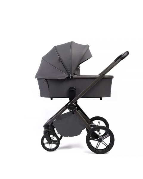 Коляска детская Peppy Monaco Plus 2 в 1 Antrazit (графитовый), рама серая