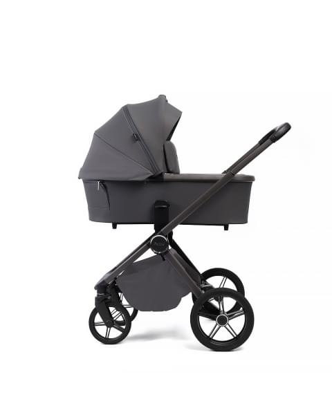 Коляска детская Peppy Monaco Plus 2 в 1 Antrazit (графитовый), рама серая