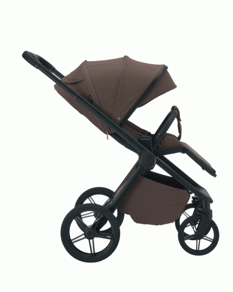 Коляска детская Peppy Monaco Plus 2 в 1 Antrazit (графитовый), рама серая