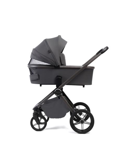 Коляска детская Peppy Monaco Plus 2 в 1 Antrazit (графитовый), рама серая
