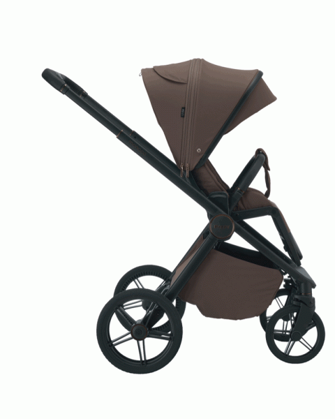 Коляска детская Peppy Monaco Plus 2 в 1 Antrazit (графитовый), рама серая
