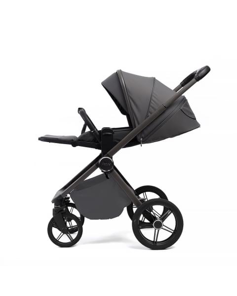 Коляска детская Peppy Monaco Plus 2 в 1 Antrazit (графитовый), рама серая