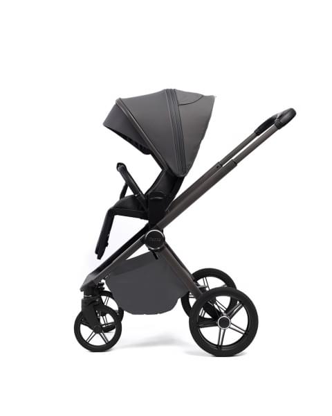 Коляска детская Peppy Monaco Plus 2 в 1 Antrazit (графитовый), рама серая