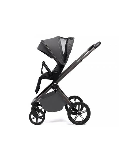 Коляска детская Peppy Monaco Plus 2 в 1 Antrazit (графитовый), рама серая