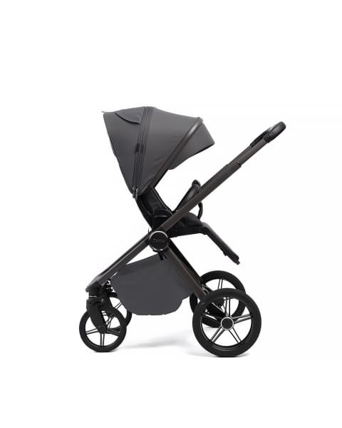 Коляска детская Peppy Monaco Plus 2 в 1 Antrazit (графитовый), рама серая