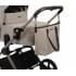 Коляска детская Peppy Monaco thermo 2 в 1 Latte (бежевый), рама серо-коричневая