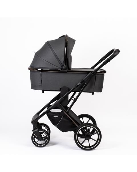 Коляска детская Peppy Tecla 3 в 1 Shadow Antrazit Chrome Edition (Графитовый)