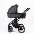 Коляска детская Peppy Tecla 3 в 1 Shadow Antrazit Chrome Edition (Графитовый)