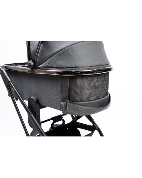 Коляска детская Peppy Tecla 3 в 1 Shadow Antrazit Chrome Edition (Графитовый)