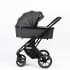 Коляска детская Peppy Tecla 3 в 1 Shadow Antrazit Chrome Edition (Графитовый)